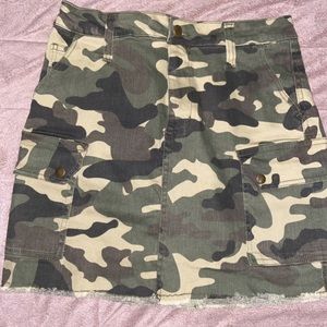 camo skirt